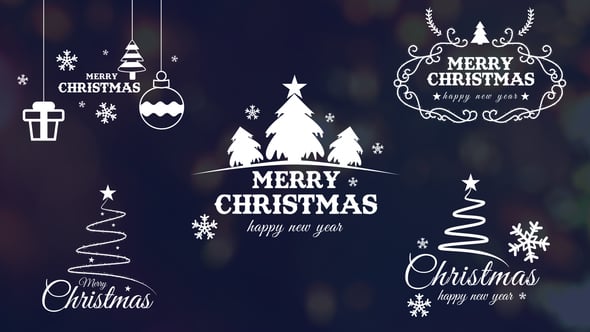 Videohive Christmas Titles 60691990