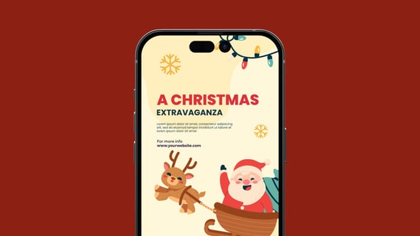 Videohive Christmas Celebration Vertical Promo