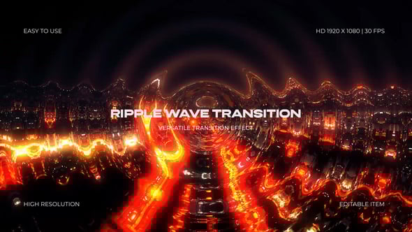 Videohive Ripple Wave Transition