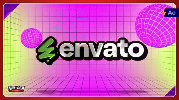 Videohive 3D Abstract Glitch Logo Reveal