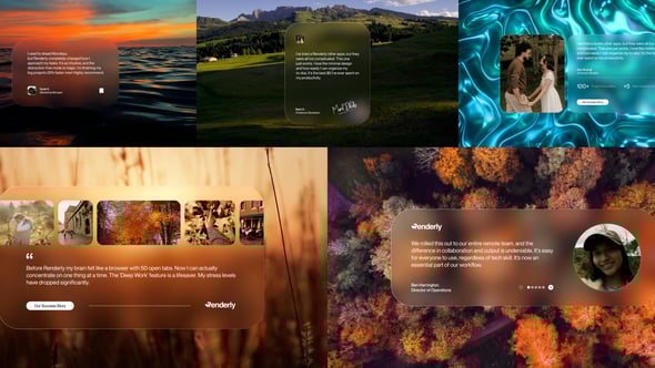 Videohive Testimonials After Effect Template