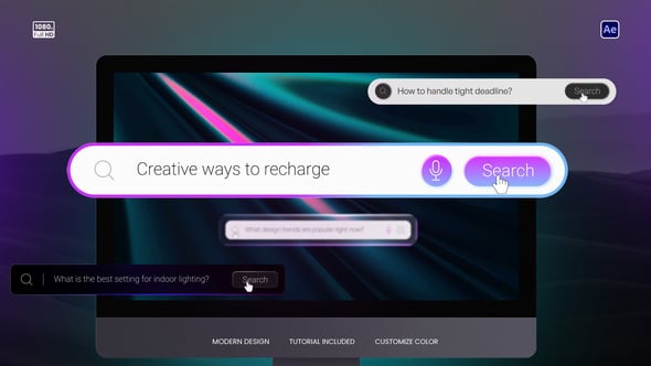 Videohive Search Bar 60555500