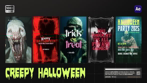 Videohive Creepy Halloween