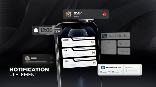 Videohive Notification UI Element