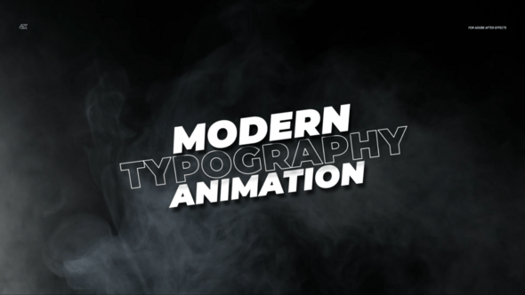 Videohive Modern Typography Titles
