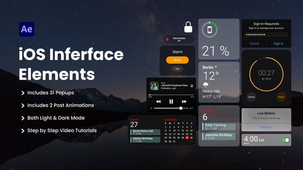 Videohive Phone UI Elements
