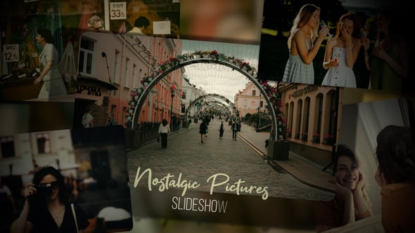 Videohive Nostalgic Pictures Slideshow