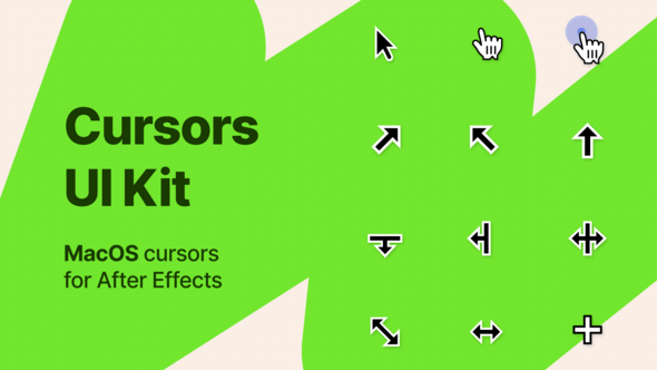 Videohive Cursors UI Kit