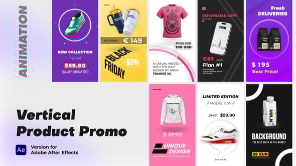 Videohive Vertical Product Promo