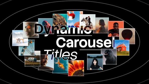 Videohive Dynamic Carousel Titles