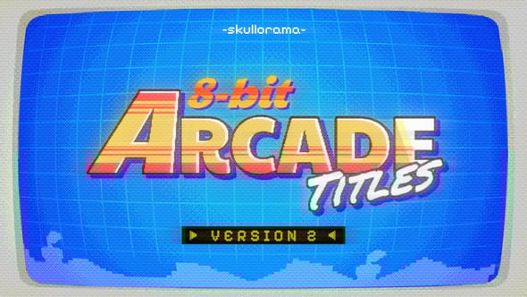 Videohive 8-bit Arcade Titles V2