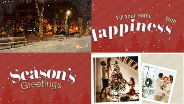Videohive Christmas Greetings 60823287
