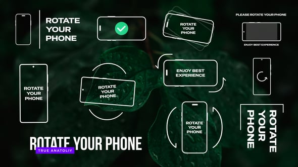 Videohive Rotate Your Phone | Rotate phone
