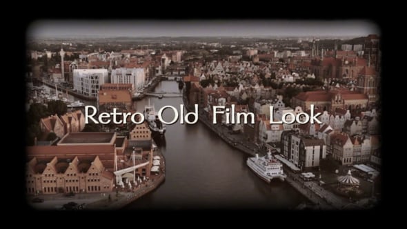 Videohive Retro Old Film Overlays