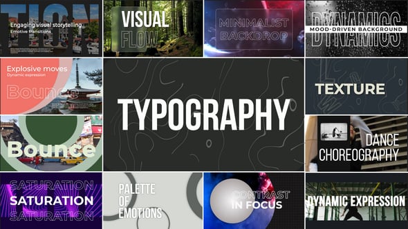 Videohive Typography 59623275
