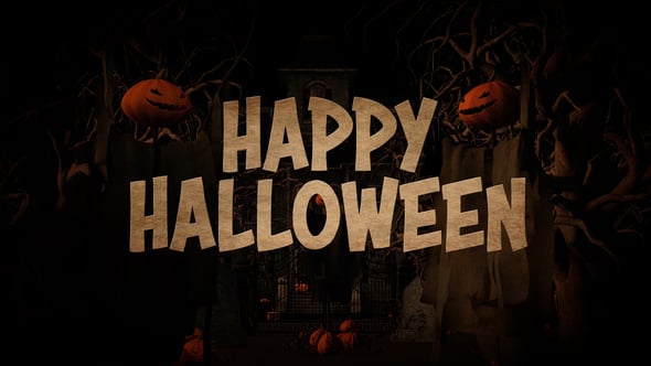 Videohive Happy Halloween Intro