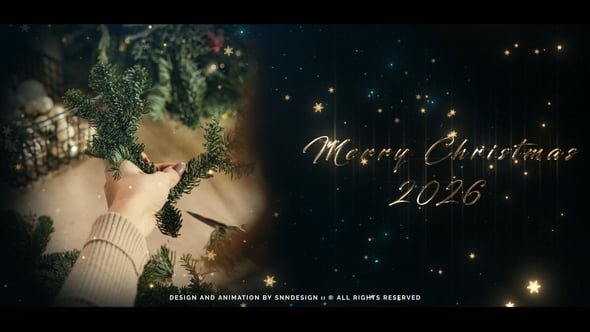 Videohive Christmas 2026 Opener