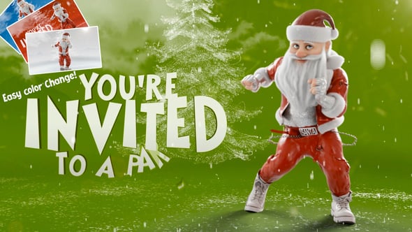 Videohive Christmas Santa Party