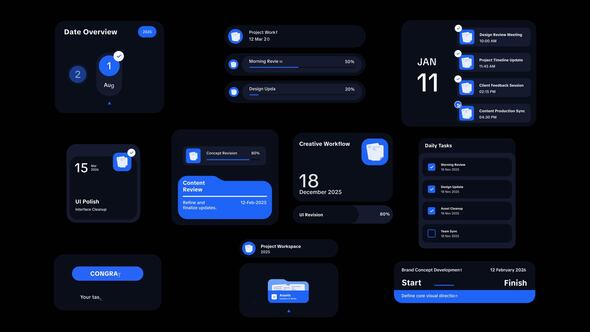 Videohive Progress Infographic 61059231