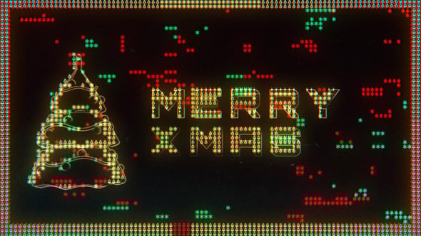 Videohive Retro Christmas Intro