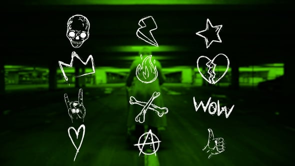 Videohive Grunge Elements 60316696