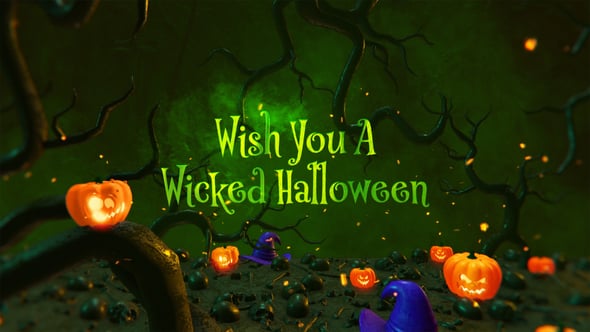 Videohive Spooky Halloween Opener