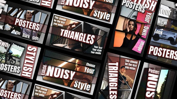 Videohive Noise Posters