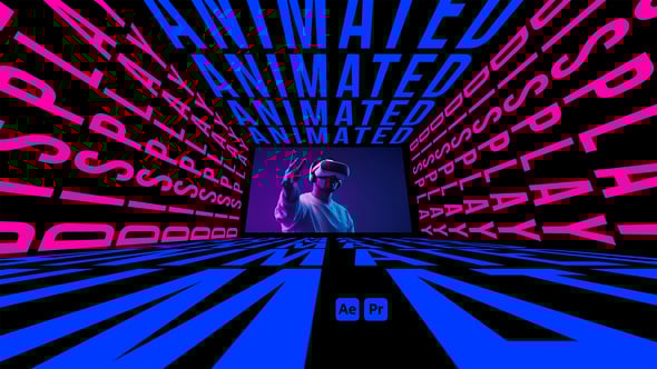 Videohive Titles Animated Display Horizontal