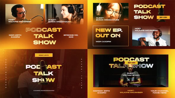 Videohive Podcast Intro 57995049