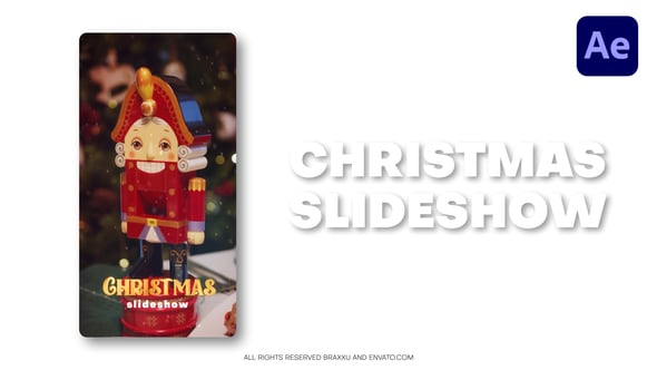 Videohive Vertical Christmas Slideshow