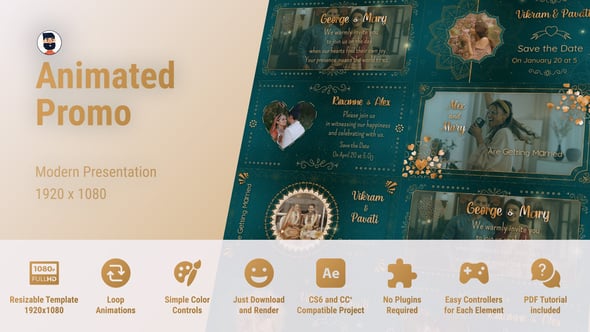 Videohive Wedding Indian Invitation