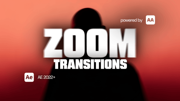 Videohive Zoom Transitions Pack: High-Energy Zoom In/Out & Rotate Zooms for After Effects
