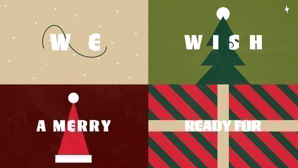Videohive Minimal Christmas Opener