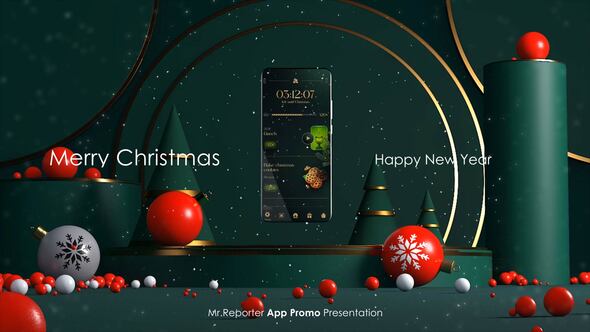 Videohive Christmas App Promo