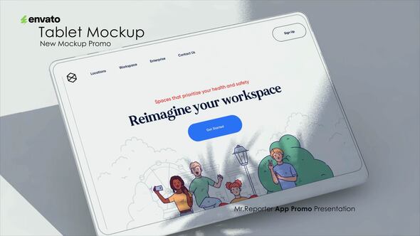 Videohive Tablet Promo 61052514