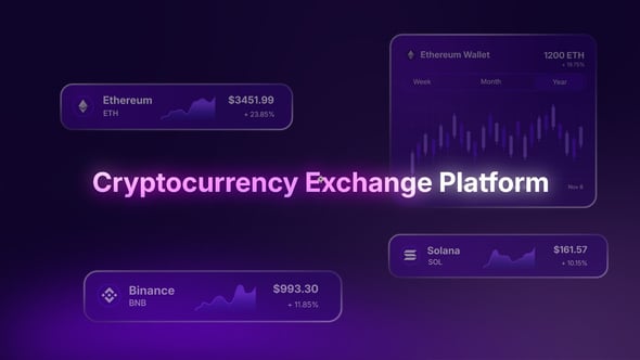 Videohive Cryptocurrency Exchange Platform