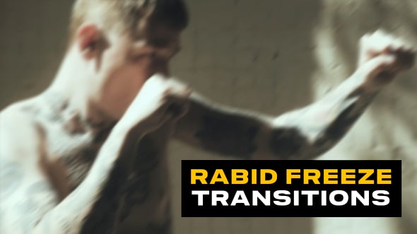 Videohive Rabid Freeze Transitions | After Effects
