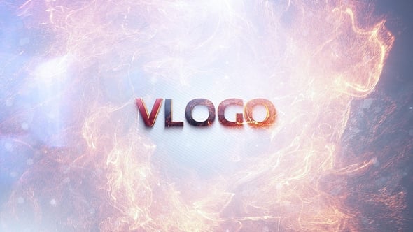 Videohive Fire Vortex Winter Logo and Text Intro