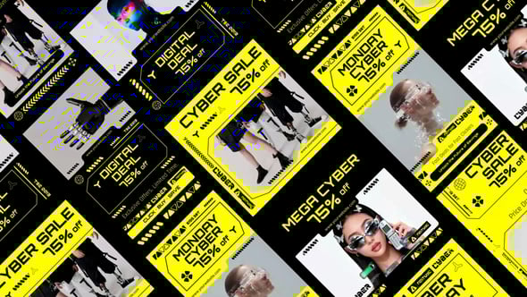 Videohive Cyber Monday Social Media After Effect 60729521
