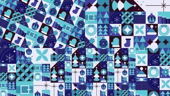 Videohive Christmas Background Abstract After Effect