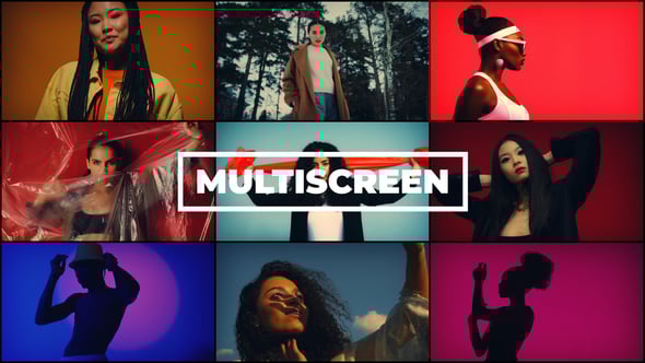 Videohive Smooth Multiscreen Opener 60294679