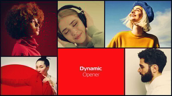 Videohive Smooth Opener Multiscreen Grid Style