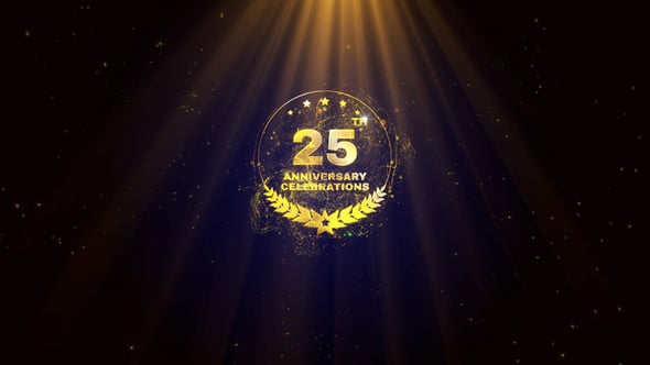 Videohive Anniversary Logo Reveal 58004044
