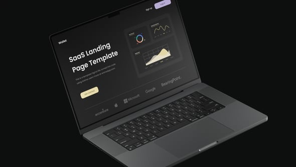 Videohive Laptop Mockup 58711726