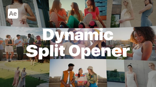 Videohive Dynamic Split Opener