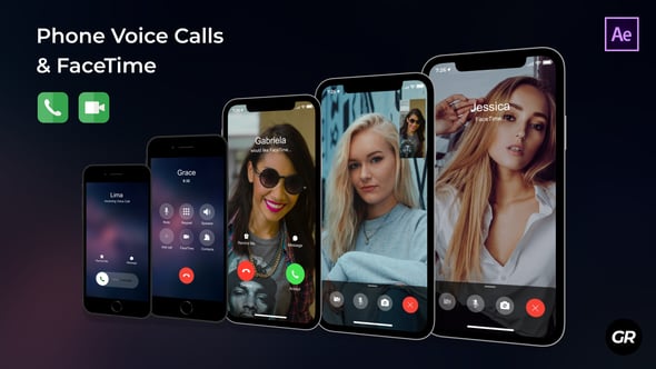 Videohive Phone Call and FaceTime