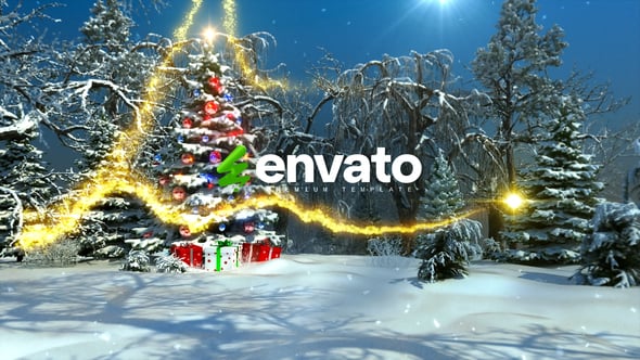 Videohive Magic Christmas Logo 60829363