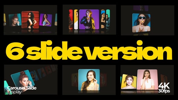 Videohive 6 Carousel Slide Pack