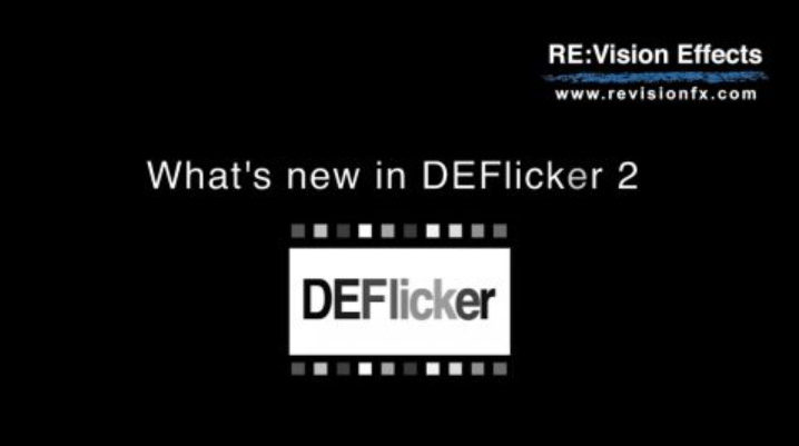 RevisionFX DEFlicker v3.0.4 Win/Mac