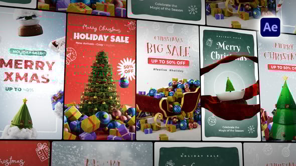 Videohive Festive Christmas Stories
